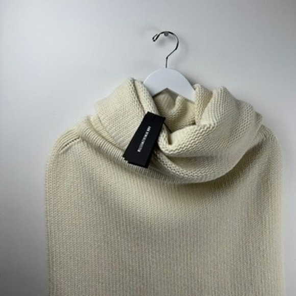 Ann Demeulemeester Wool Turtle Pullover - Picture 3 of 13